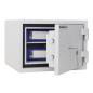 Preview: Rottner feuersicherer Dokumententresor S2 Fire Safe 30 Doppelbartschloss grau T06015